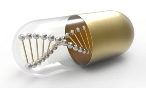 Brown DNA capsule